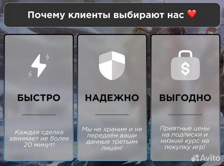 Аренда игр подписка PS Plus EA Play каталог