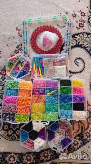 Большой набор для вязания резиночками