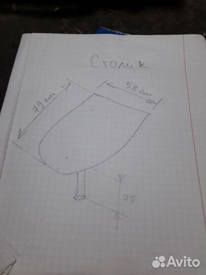 Столик к стене