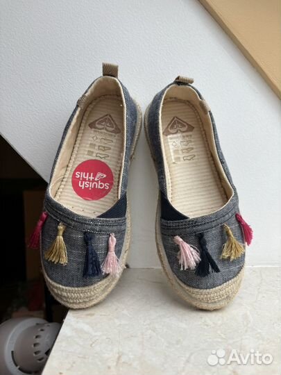 Макасины эспадрильи Roxy