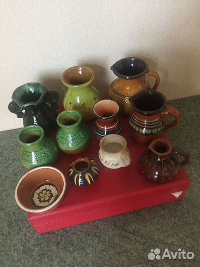 Маленькие вазочки. Кувшинчики