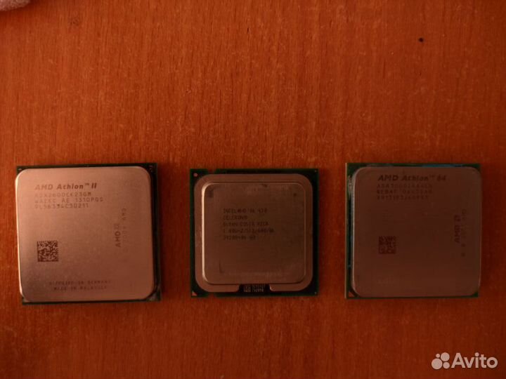 Процессоры и жёсткий диск