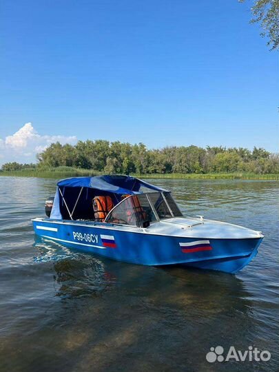 Прогресс-4 с мотором Suzuki DF 50