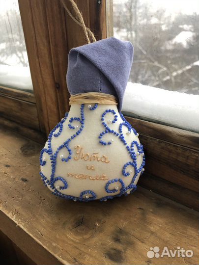 Авторские новогодние игрушки текстиль