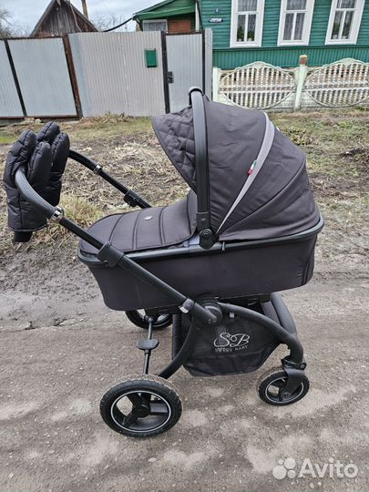 Коляска sweet baby cupola 3 в 1