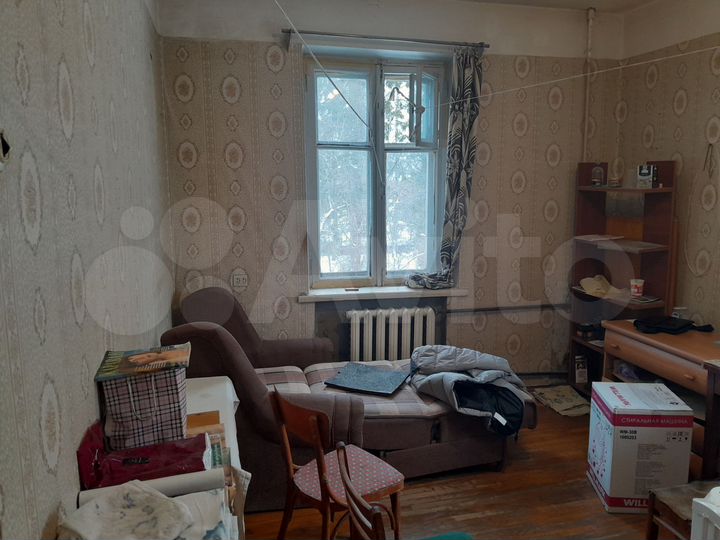 Комната 15,5 м² в 3-к., 2/2 эт.