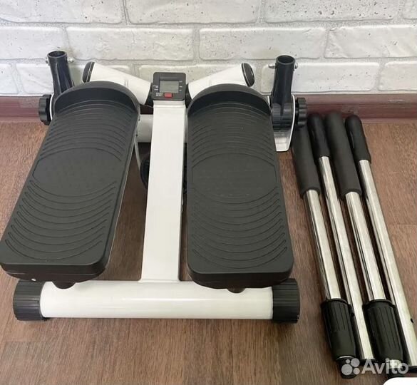 Тренажер степпер скандинавская ходьба с палками