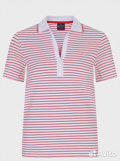 Поло хлопковое Paul & Shark