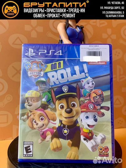 PS4 PAW Patrol: On a Roll (Щенячий патруль) (англи