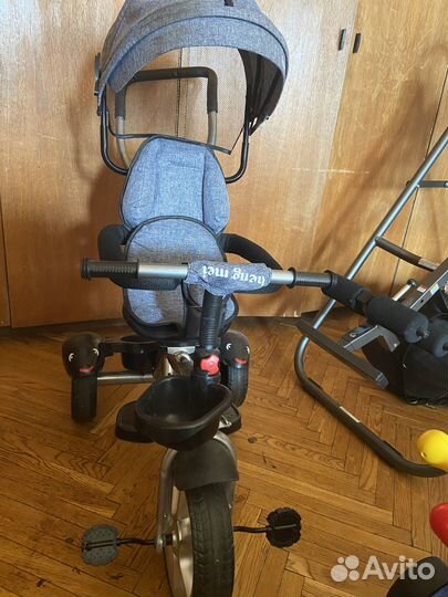 Детский трехколесный велосипед новый