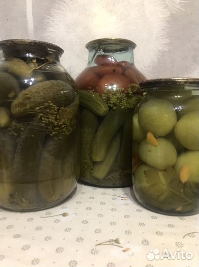 Огурцы маринованные