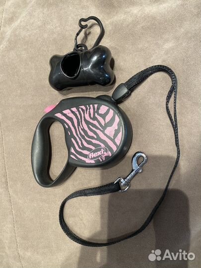 Рулетка поводок flexi для собак трос 5 м