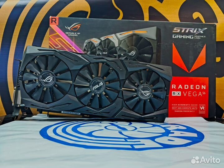Asus Rx Vega 56 Strix Gaming
