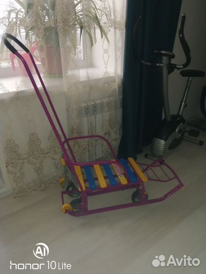 Коляска санки