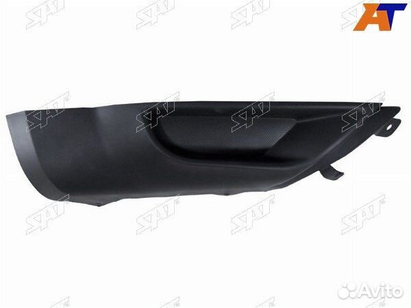 Молдинг бампера mitsubishi outlander XL, mitsubishi outlander XL 06-13