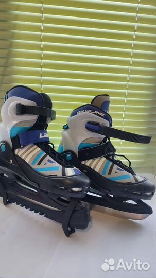 Коньки раздвижные 38 41