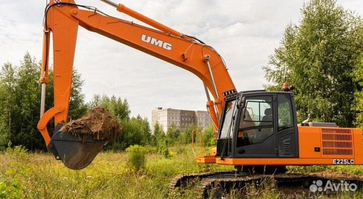 Аренда и услуги гусеничного экскаватора