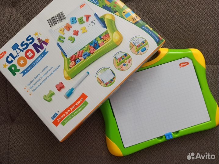 Доска магнитная с буквами