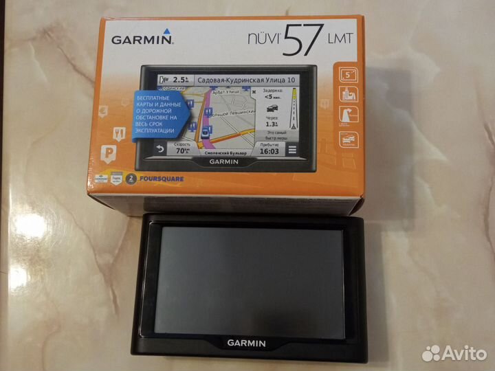 Навигатор garmin nuvi 57 LMT
