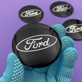 Наклейки на ступичные колпачки Ford 4 шт Форд