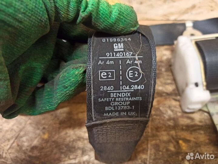 Ремень безопасности левый Opel Frontera A