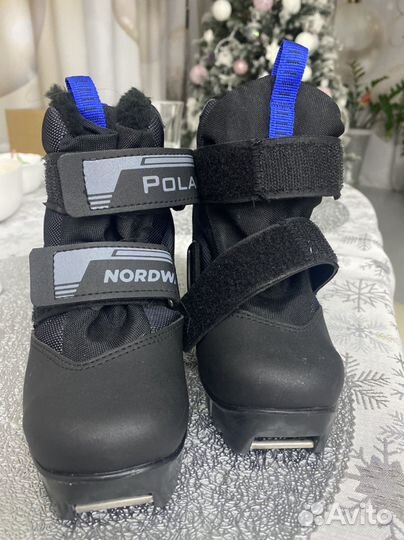 Лыжные ботинки, 30 размер