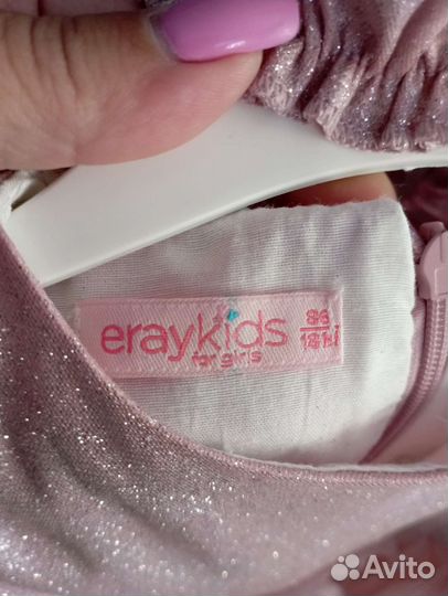 Платье для девочки праздничное 86