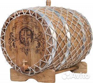 Кавказская дубовая бочка, объем 3/5/10/15 литров