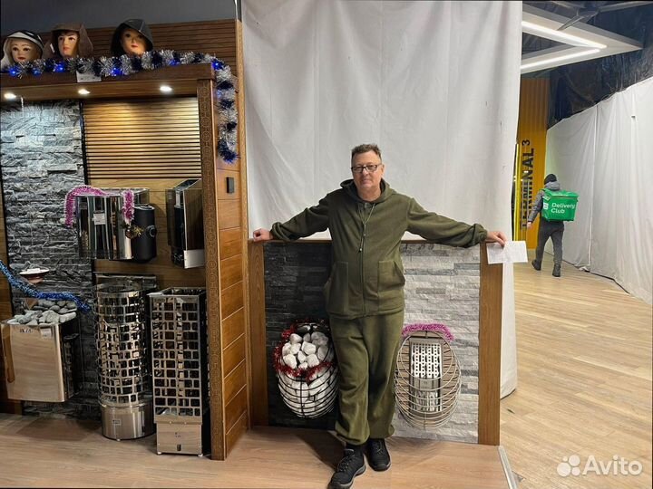 Печь для сауны с монтажом