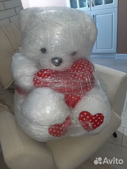 Медведь метровый большой новый