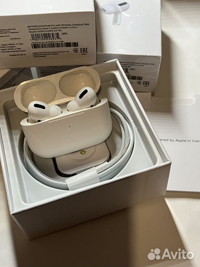 Беспроводные наушники apple airpods pro