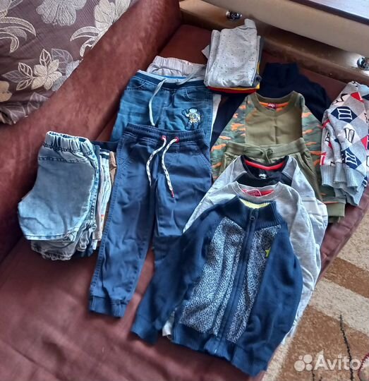 Вещи для мальчика пакетом, р.98