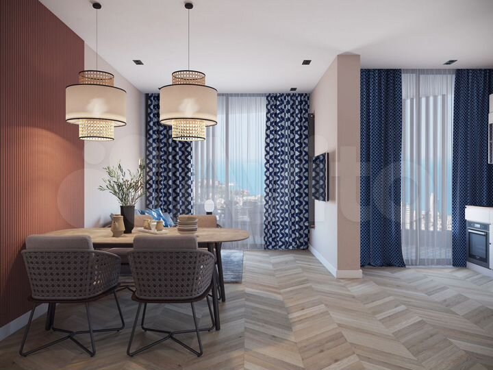 2-к. апартаменты, 58,3 м², 7/11 эт.