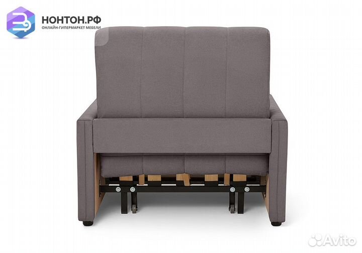Кресло аккордеон Бремен темно-серое