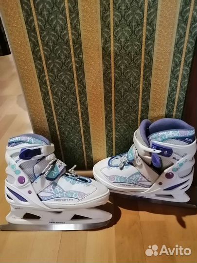 Коньки раздвижные, 31-36