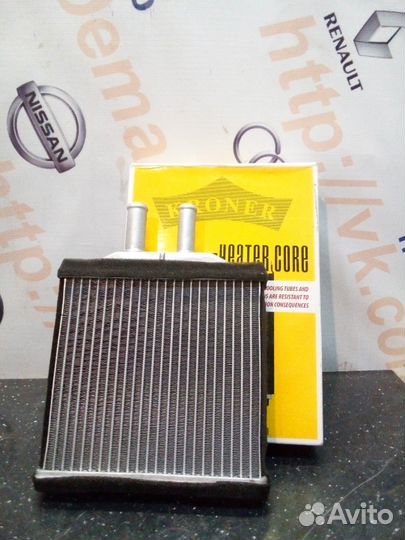 Радиатор печки новый Suzuki lacetti Nubira