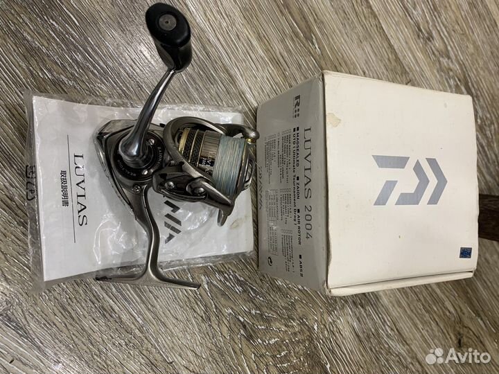 Катушка daiwa luvias 2004