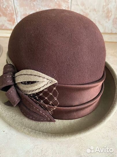 Шляпа фетровая женская 58размер