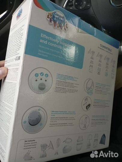 Молокоотсос электрический новый