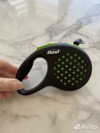 Рулетка для собак 3 метра XS с тросом