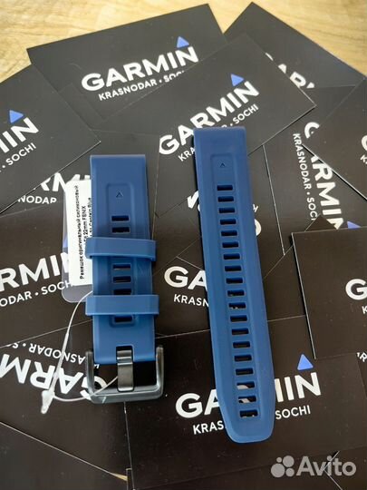 Ремешок Ориг. QuickFit 22mm Garmin Captain Blue