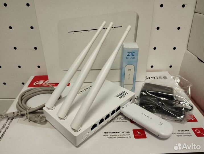 Роутер netis MW5230+модем ZTE mf79u
