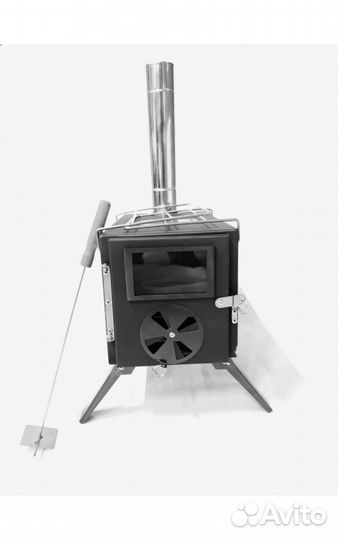 Печь складная туристическая для палатки