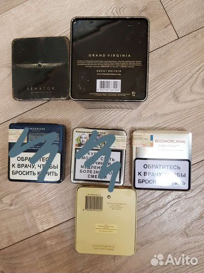 Коробки из под сигар. Бутылки Череп