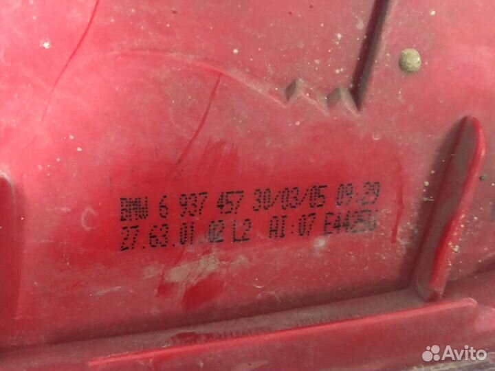 Фонарь задний левый в крыло bmw 3 е90