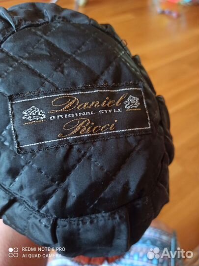 Шапка ушанка норковая женская