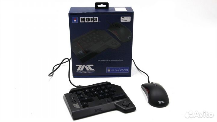Игровая мышь и Кейпад Hori для PS4 В Коробке