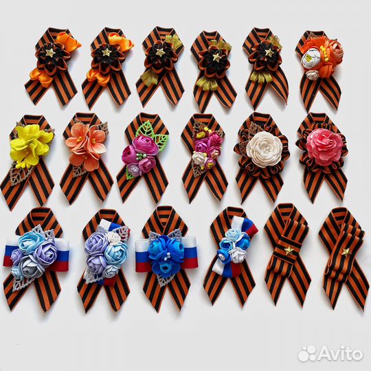 Георгиевская лента броши