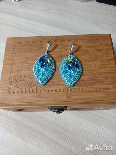Серьги ручная работа