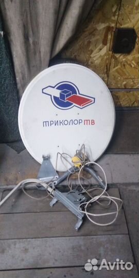 Тарелка триколор